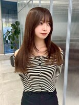 ガリカ 大名(Gallica)&nbsp;<ゲスト>巻かなくても可愛いサラ艶ロングに顔周りレイヤー