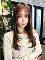 イヴォーク トーキョー(EVOKE TOKYO) ミディアムレイヤー/カーテンバング/顔周り/髪質改善/レイヤー