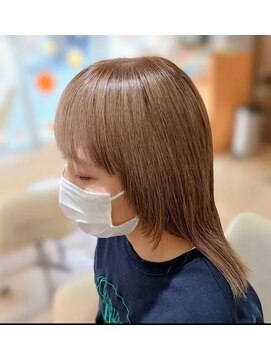 ティービーケー お花茶屋店(TBK) ミディアムレイヤーウルフ