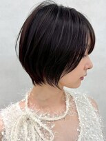 アッシュ 茗荷谷店(Ash)&nbsp;茗荷谷ショートカット白髪ぼかし白髪染めハイライト髪質改善ボブ