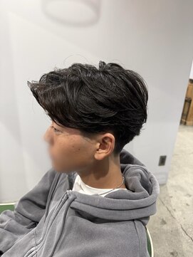 ガイ ラタン ウエスト(GUY lattan west) フェザーショート/MEN'S/メンズ/ショートセンターパート/松戸