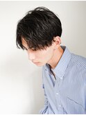 フリックパーマ/ツーブロックショート/韓国風マッシュ
