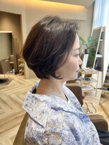 シキ(siki) 毛流れショートボブ