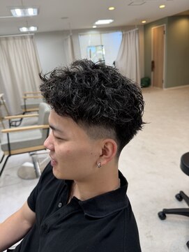 テーラヘアー 高座渋谷店(TELA HAIR) アップバンク×ツイストスパイラルパーマ