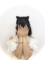 ルート(Ru-t)&nbsp;編み込みカチューシャ猫耳