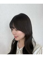 ヘアーサロン リアン 熊谷2号店(hair salon Rien)&nbsp;結んだ時も可愛い盛れる顔周り°・*:.。