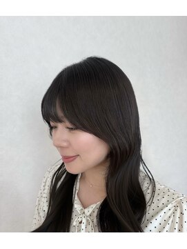ヘアーサロン リアン 熊谷2号店(hair salon Rien) 結んだ時も可愛い盛れる顔周り°・*:.。