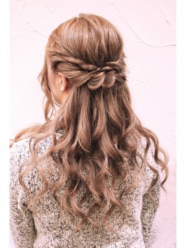 セットサロンエース(Set salon Ace) ルーズ☆綺麗めハーフアップ