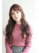 オーストヘアーフィガロ 本通り店(Aust hair Figaro)&nbsp;ピンクグレージュ×ゆる巻