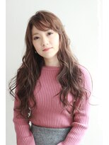 オーストヘアーフィガロ 本通り店(Aust hair Figaro) ピンクグレージュ×ゆる巻