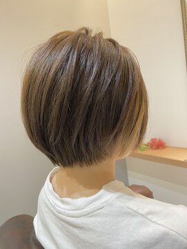 ヘアー プレイス ガーデン(Hair Place GARDEN) ナチュラルショートボブ