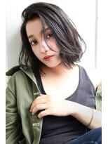 ロゼ 天理(ROSE)&nbsp;【ROSE】外ハネミディアム /オリーブカラー/ボブ