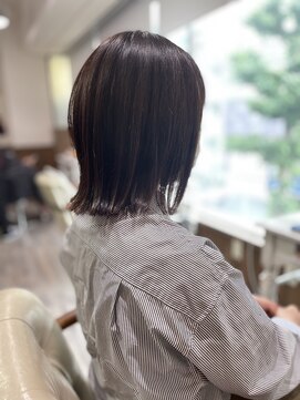 ショコラ 国立谷保(Chocolat) 切りっぱなし外はねボブ☆【谷保/国立】