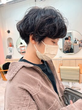 ロウバイレボ 柏(lou by revo) ショートボブ/ミニボブ/マッシュ/切りっぱなし/柏駅