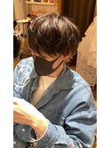 マッシュウルフ×王道スタイリング