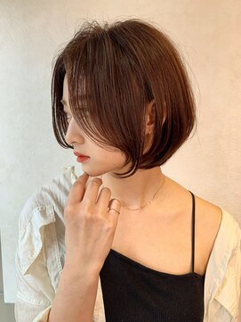 ロンドブルーム 天神大名店(Lond Bloom) 柔らかさと美しさのある上品な美人ショートボブ