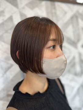 サン 都賀店(san) 暗めカラー/グランマッシュ/フェイスフレーミング/都賀/四街道