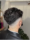 メンズカット スキンフェード ツーブロック メンズパーマ 