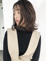 ピープスアンドスー 表参道 渋谷(Peeps&Suu.)&nbsp;切りっぱなし_ボブ_小顔_丸み_ボブ_20代/30代/40代