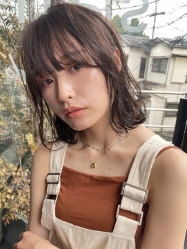 サンド 表参道(sand) ボブパーマ20代30代40代イヤリングカラー大人可愛い