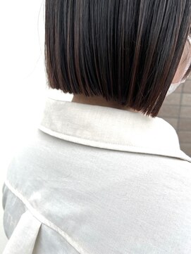 びゃんびゃん 江端店 切りっぱなしボブ/ボブ/韓国ヘア