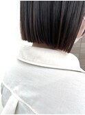 切りっぱなしボブ/ボブ/韓国ヘア