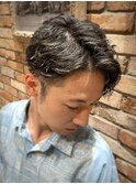 メンズショートツイストスパイラル