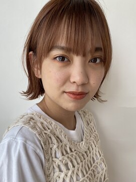 トリッカ 代官山(tricca) 【tricca代官山】外ハネボブ/暖色系ブラウン