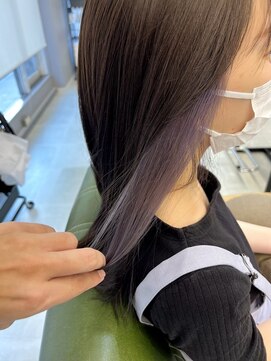 グラム 岡崎北店(gram) 【gram】ラベンダー_イヤリングカラー_ブリーチy