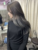 ノア(noa.)&nbsp;【豊中美容室noa.】 10代20代30代大人可愛いシルバーインナー