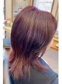 ピンク系カラーリング