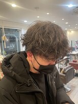 リル バイ フレイムス 川口(Lilou by Frames)&nbsp;波巻きパーマ