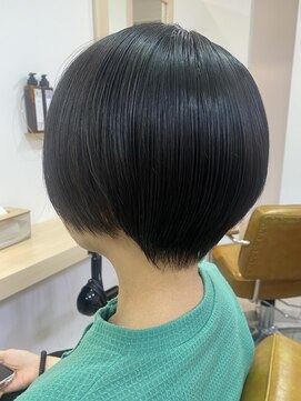 アンフレール 丸みショート/大園芽依