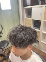ミオ(Mio)&nbsp;滋賀/南草津/メンズ美容室/波巻きツイストスパイラルパーマ