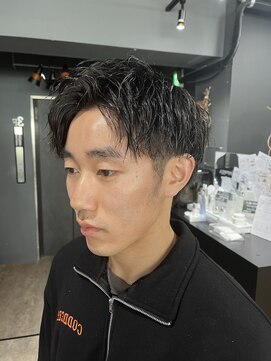 ロフティー 清澄白河(LOFTY) アップバング/癖毛活かし/ツーブロ/清澄白河