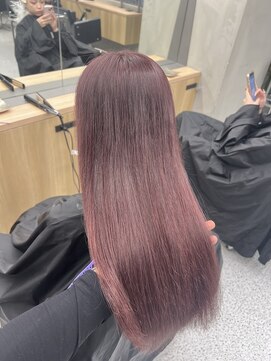 ペレ 渋谷(PELE) 前髪/アンブレラカラー/こなれミディ/イメチェン/ウェーブパーマ