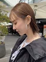 オーガニック アトリエ 大宮(organic+atelier)&nbsp;20代30代40代ミニボブショコラアッシュ透明感小顔ブリーチなし