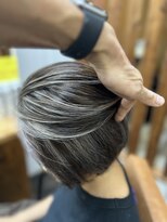 ヘアーアンドメイク アネラガーデン(HAIR&MAKE Anela garden) ハイトーン　ハイライト
