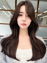 スタートウキョウ 渋谷駅(STAR TOKYO)&nbsp;韓国風エギョモリ★くびれ外ハネ大人可愛い小顔シースルーバング