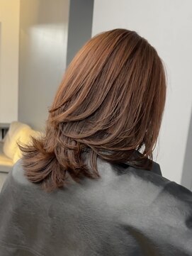 ジアン テラス(GIEN TERRASSE) #海外風レイヤー#ザクザクレイヤー#セニング不使用/岸本 理希