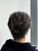 エアー 銀座タワー(AIR)&nbsp;ハイライト/ダブルカラー/メッシュ/メンズカット