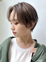 キュー 銀座(cue)&nbsp;シースルーバングのハンサムショート