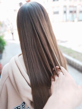 ボアップ 難波店(boappu) #ミルクティーベージュ#ミルクティーカラー#ケアブリーチ