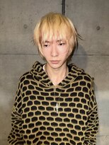 レイヤーショートウルフデザインカラーローライト