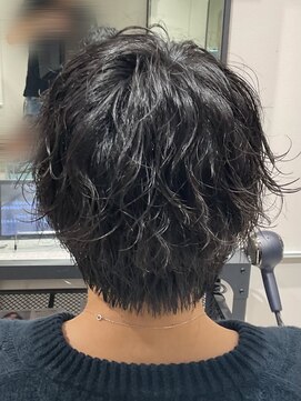 ロルカ 池袋店(Rolka) 【波シャドウパーマ】マッシュ/メンズパーマ/メンズカット/池袋