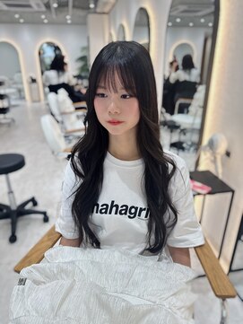 ジーナ 博多筑紫口(Zina) レイヤーカット×韓国巻