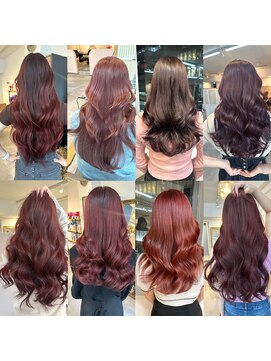 ミョンシル ブリーチなしピンクラベンダー