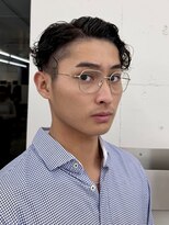 ヒュー 広島(HEW)&nbsp;松田翔太風/短髪黒髪/ツーブロック/刈り上げ/センターパート