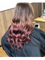 アグ ヘアー リアン 八戸店(Agu hair lien) #ピンク#グラデーション
