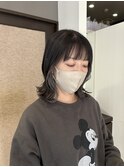 コントラストイヤリングカラー